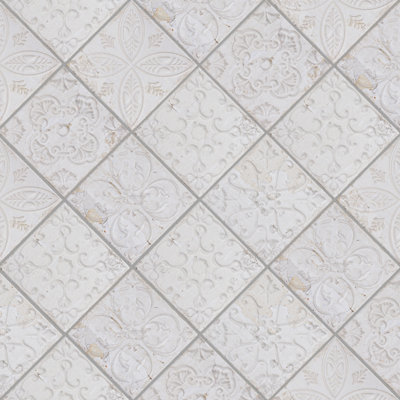 Aevum 8" x 8" Ceramic Metal Look Wall Tile