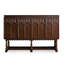 Buffet en noyer massif et bois manufacturé