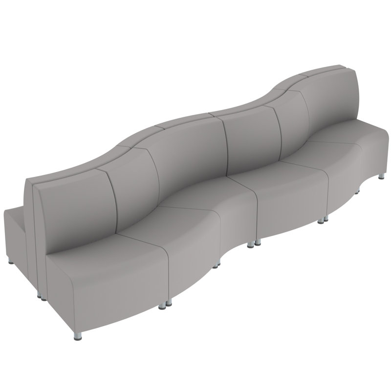Ensemble de 12 chaises Pro Crest Connect, Gris