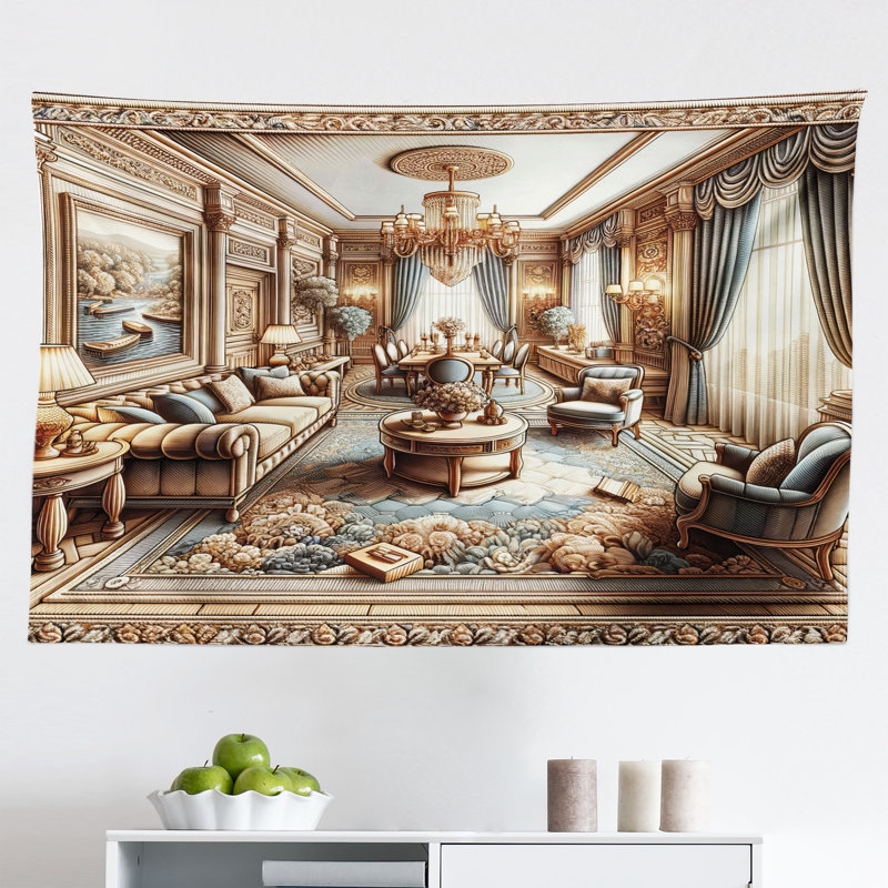 Microfiber Tapestry, 30" H x 45" W