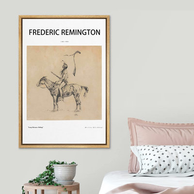 " Native American Portrait People Animals " by Frederic Remington