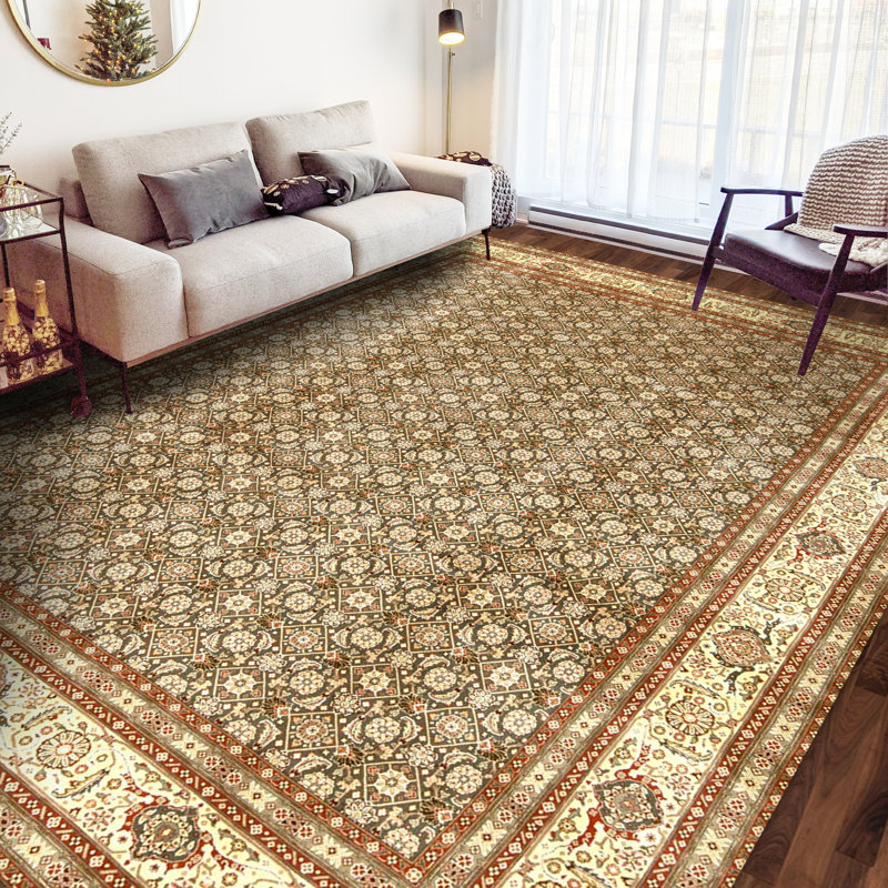 Hand Knotted Wool Indoor Rug