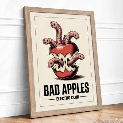 Bad Apples Vintage - Framed Print