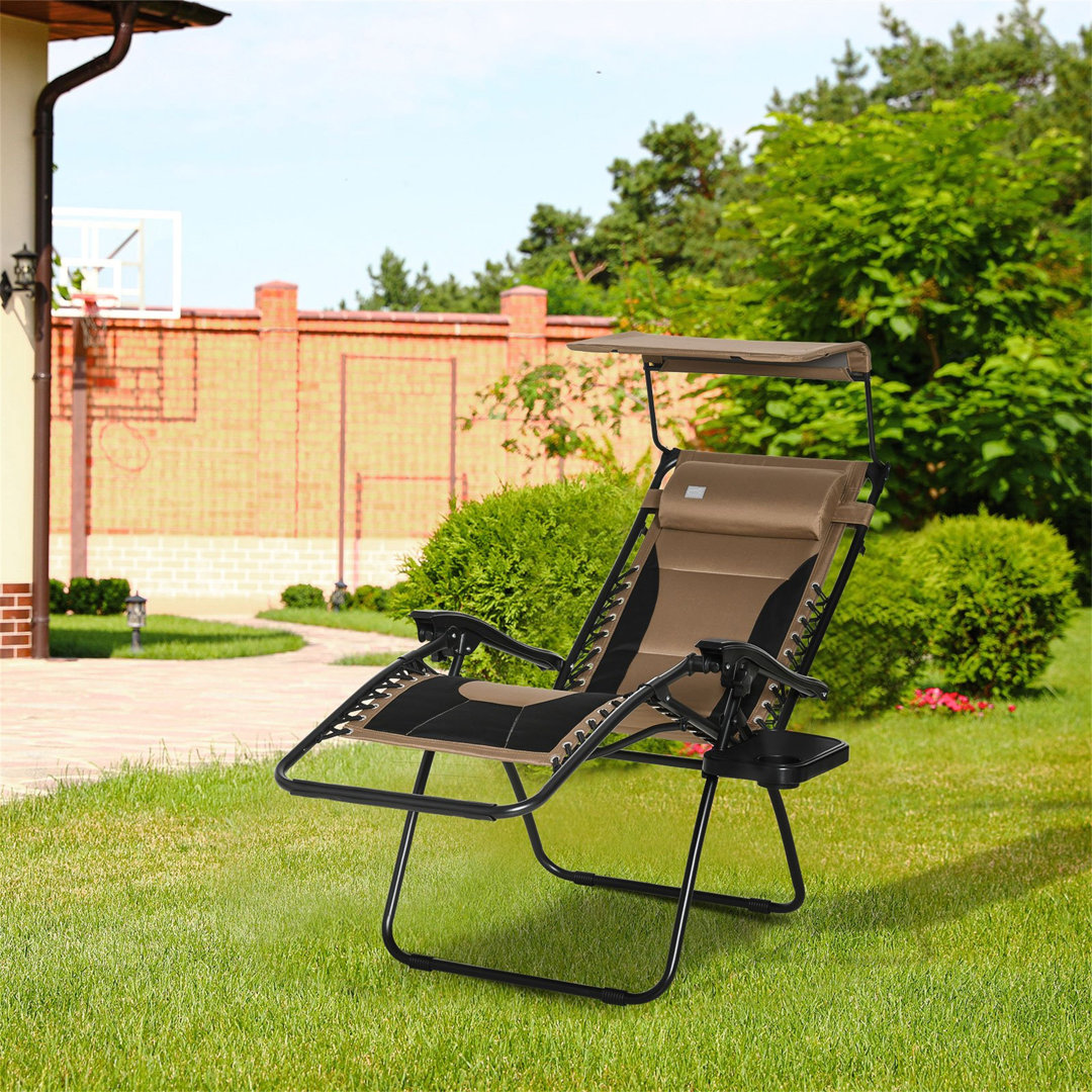 Aymelia 65cm Long Reclining Zero Gravity with Cushions