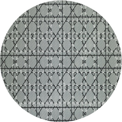 Tapis gris Marisela