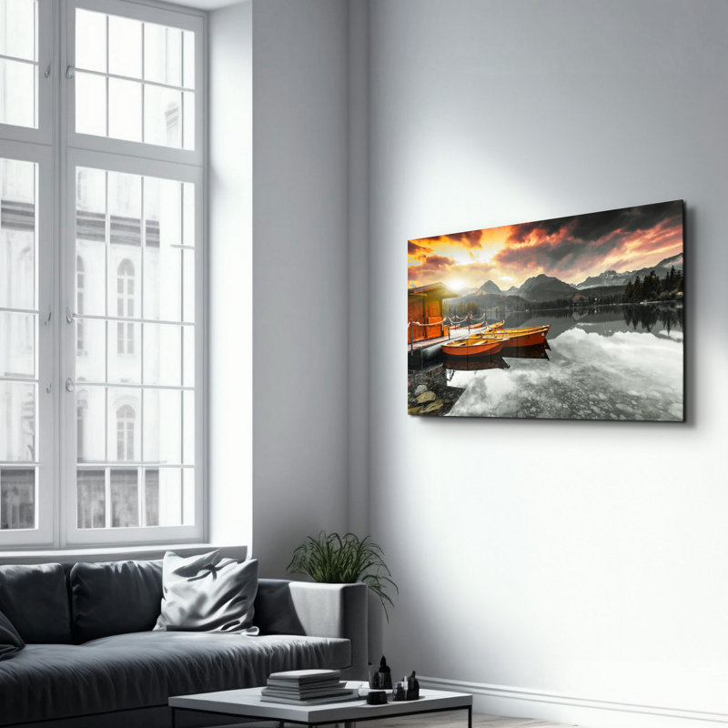 Decorative Tempered Glass Painting