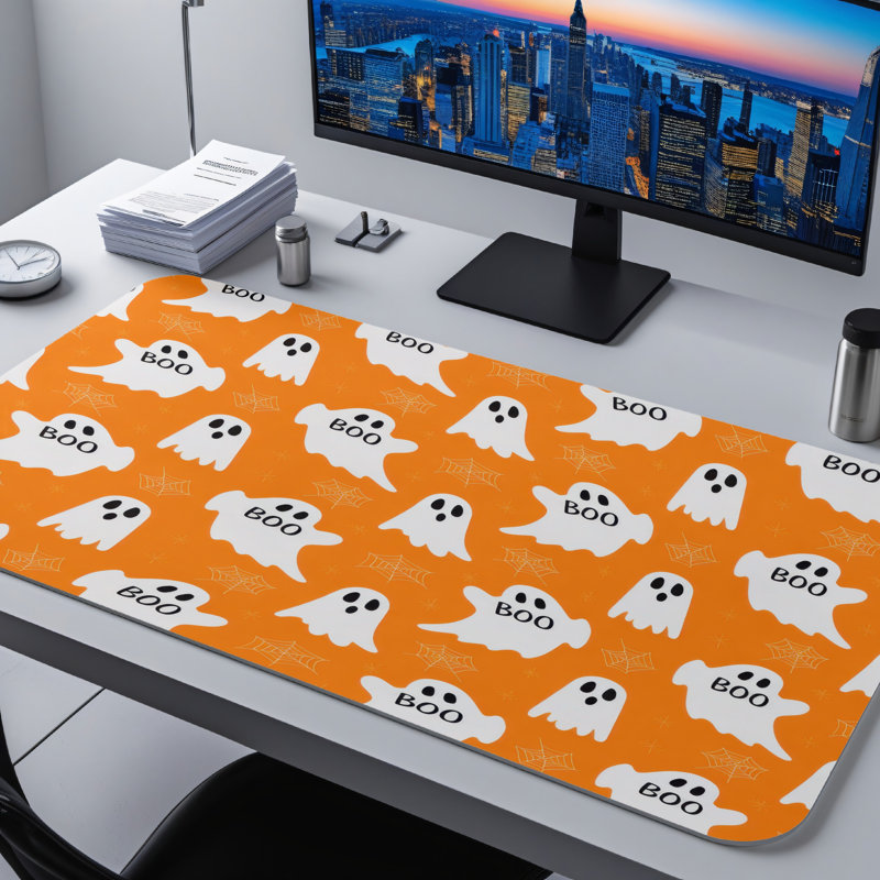 Polyester Desk Pad, 31.5x15.5