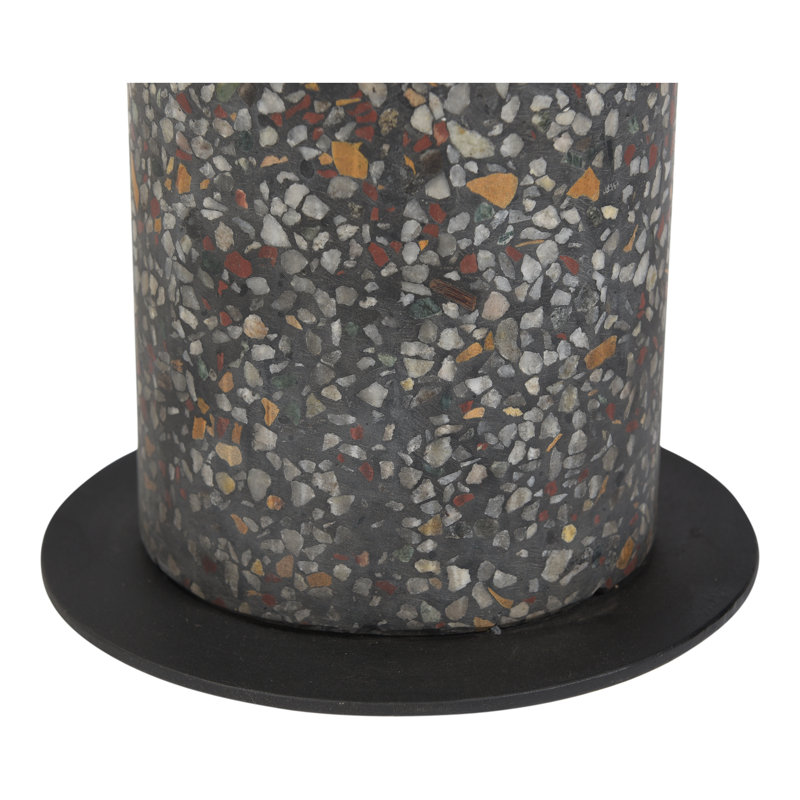 Keefe End Table, Gray, Black