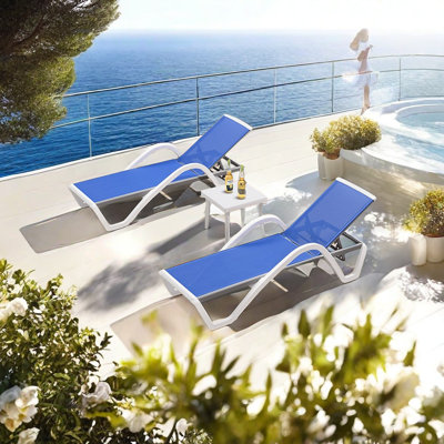 Norha Outdoor Chaise Lounge Set