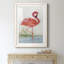 Flamant rose I - peinture encadrée-1456946324-1456946345