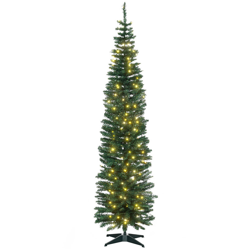 Sapin de Noël vert 8 po avec 200 lumières DEL