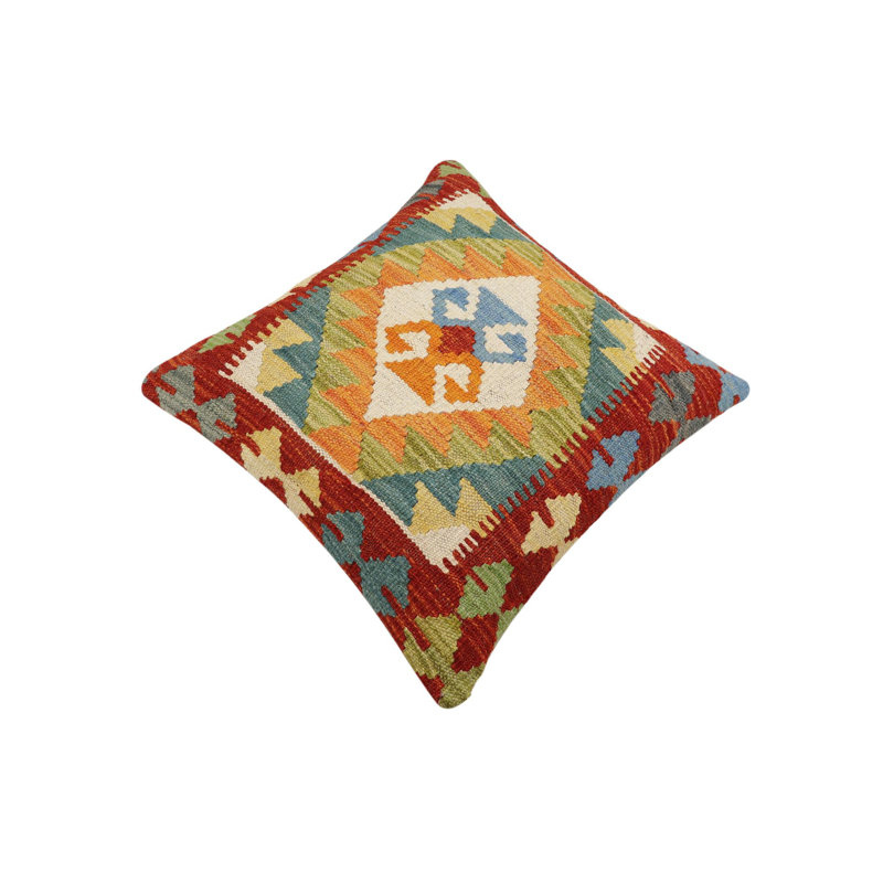Housse et insert de coussin carré 100% laine