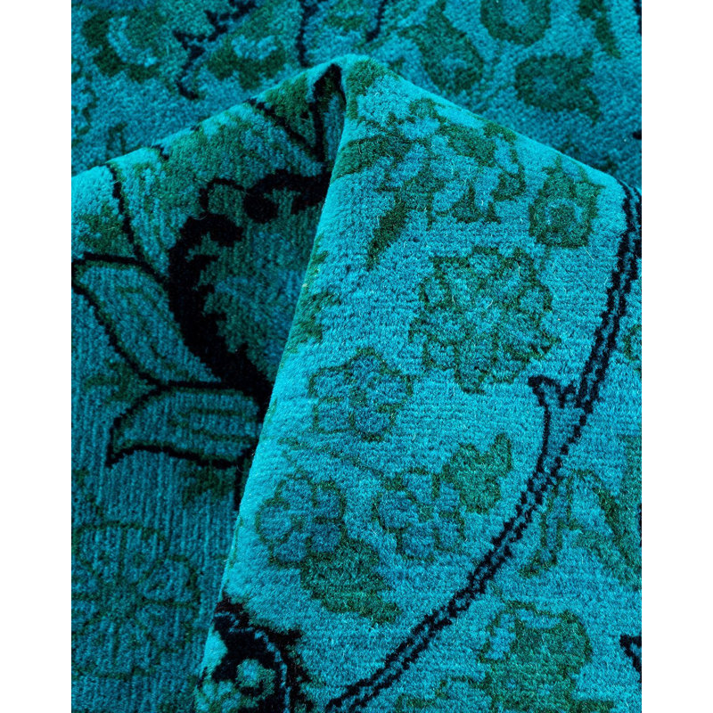 Overyed One-of-a-Kind Rectangle 6'2" X 9'4" Hand Knotted Area Rug
