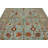 7x10 Light Blue and Multicolor Turkish Tribal Rug