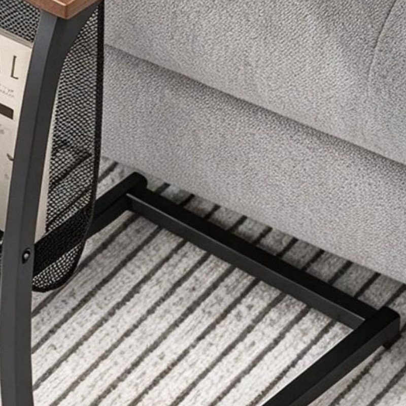 C Table Semi-Circle Side Table