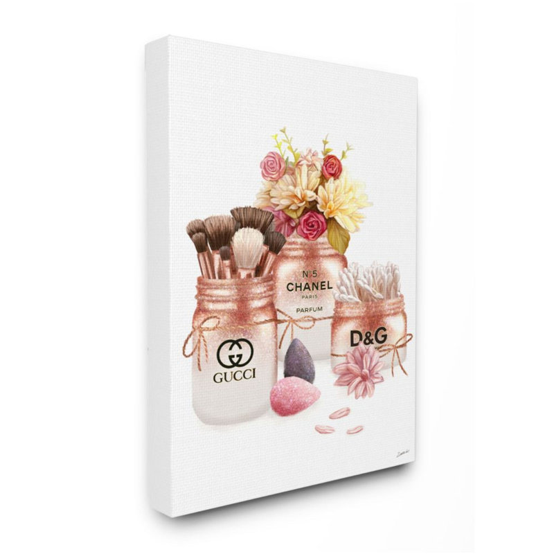 Pots et bouquets de fleurs Fashion par Ziwei Li - impression, Toile tendue, H 30 po x l 24 po