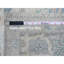 3'1"x10' Grey Pure Wool Angora Oushak Leaf Design Hand Knotted Runner Rug 5CB8C496A70348DD929C876AB7DD63E4