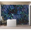 Adhésif mural botanique pelez et collez Odion - Jardin bleu nuit-106363194