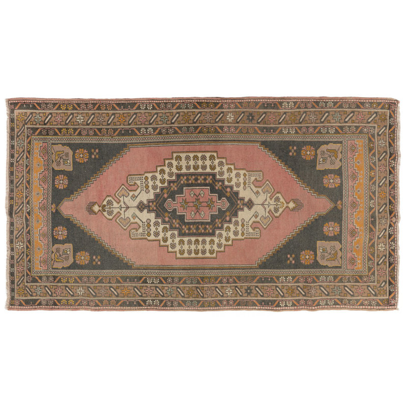 Tapis de village turc authentique fabriqué à la main