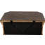 Finition de la table de chevet en bois massif