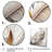 White Watercolor Feather - Abstract Transitional Wall Art-494107689-494107690