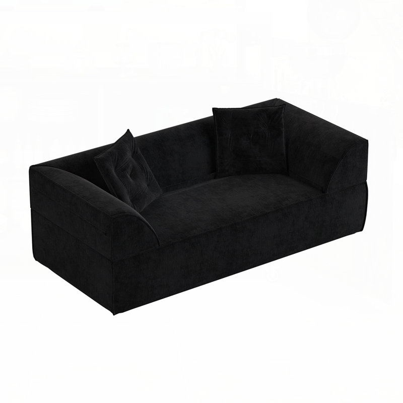 Canapé-lit 3 en 1 Boneless, Noir