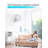 BFP Series BLACK+DECKER 16" Wall Fan with Remote Control, Oscillating Fan with 3 Speed Settings