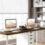 Bureau d'ordinateur, bureau pour deux personnes, bureau de travail