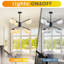 Lustre linéaire moderne 6 lumières Spoutnik-438534456
