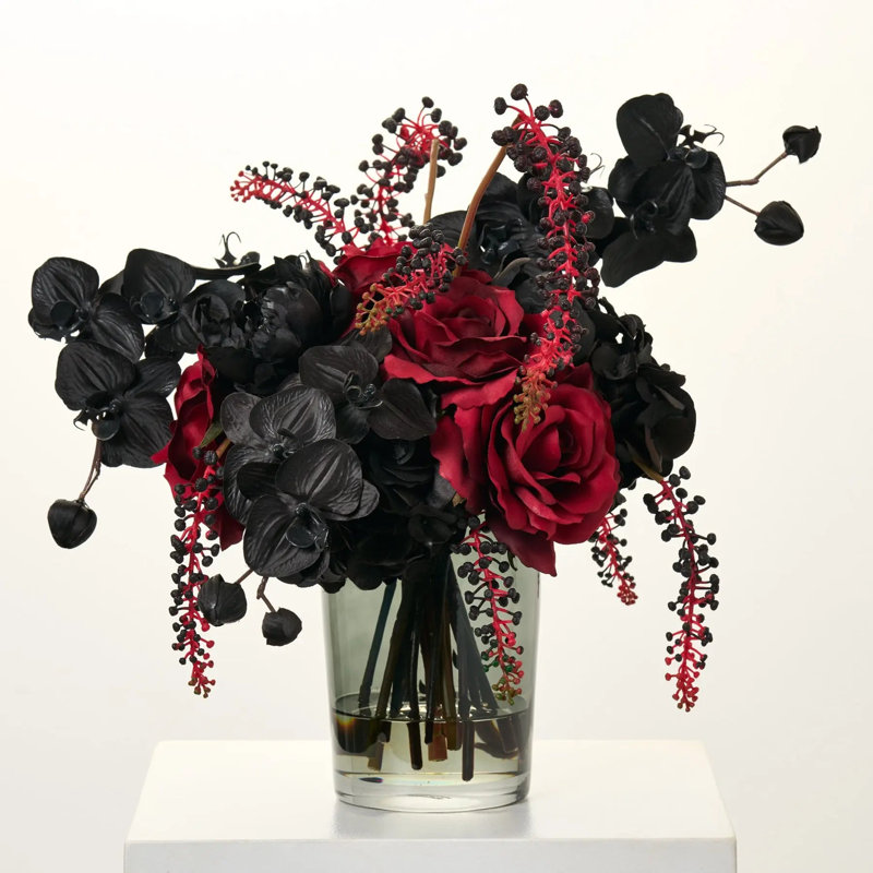 Arrangement d'illusion d'eau gothique Romance Noir