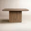 Vander 60" Square Reclaimed Oak Wood Dining Table-176017530