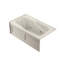 Baignoire tourbillon encastrée 60 po x 32 po Cetra®-108296576