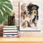 «Australian Shepherds» par Barbara Keith, art mural sur toile