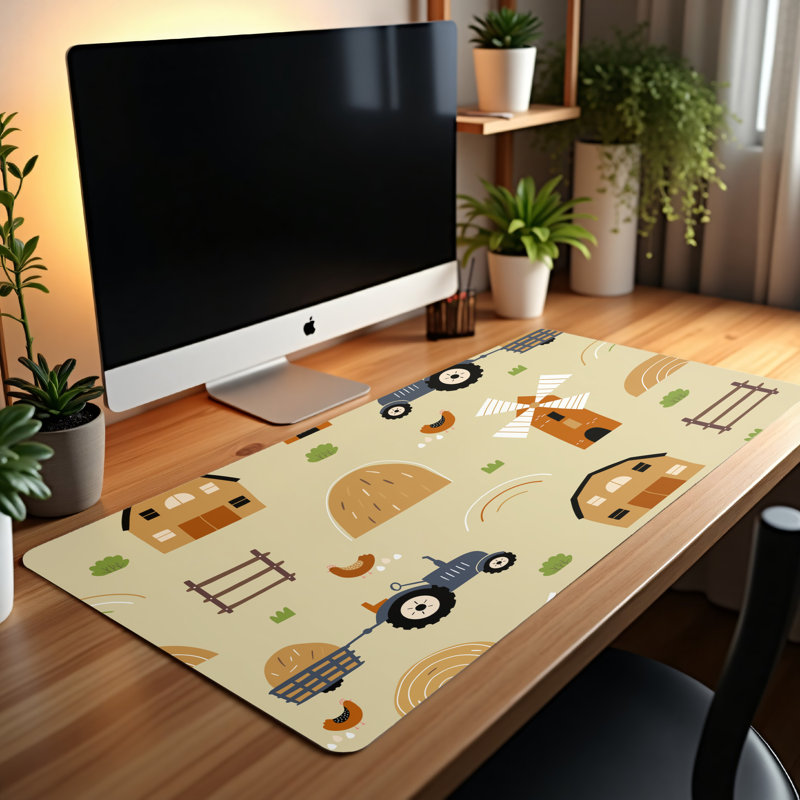 Polyester Desk Pad, 23.6x13.8