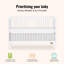 Lit de bébé convertible Clover-51043268