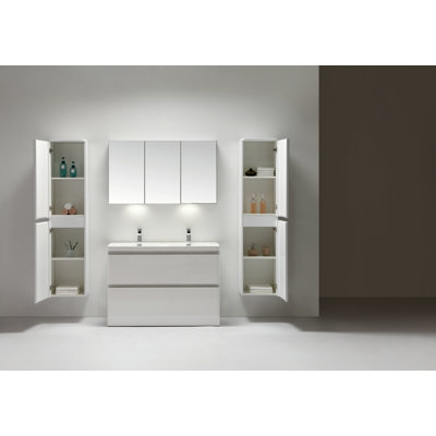 Blaire 48'' Double Bathroom Vanity with Top