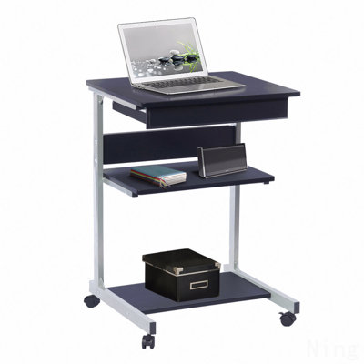 Rolling Laptop Cart With Storage