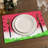 4-Piece Polyester Rectangle Dining Table Placemat