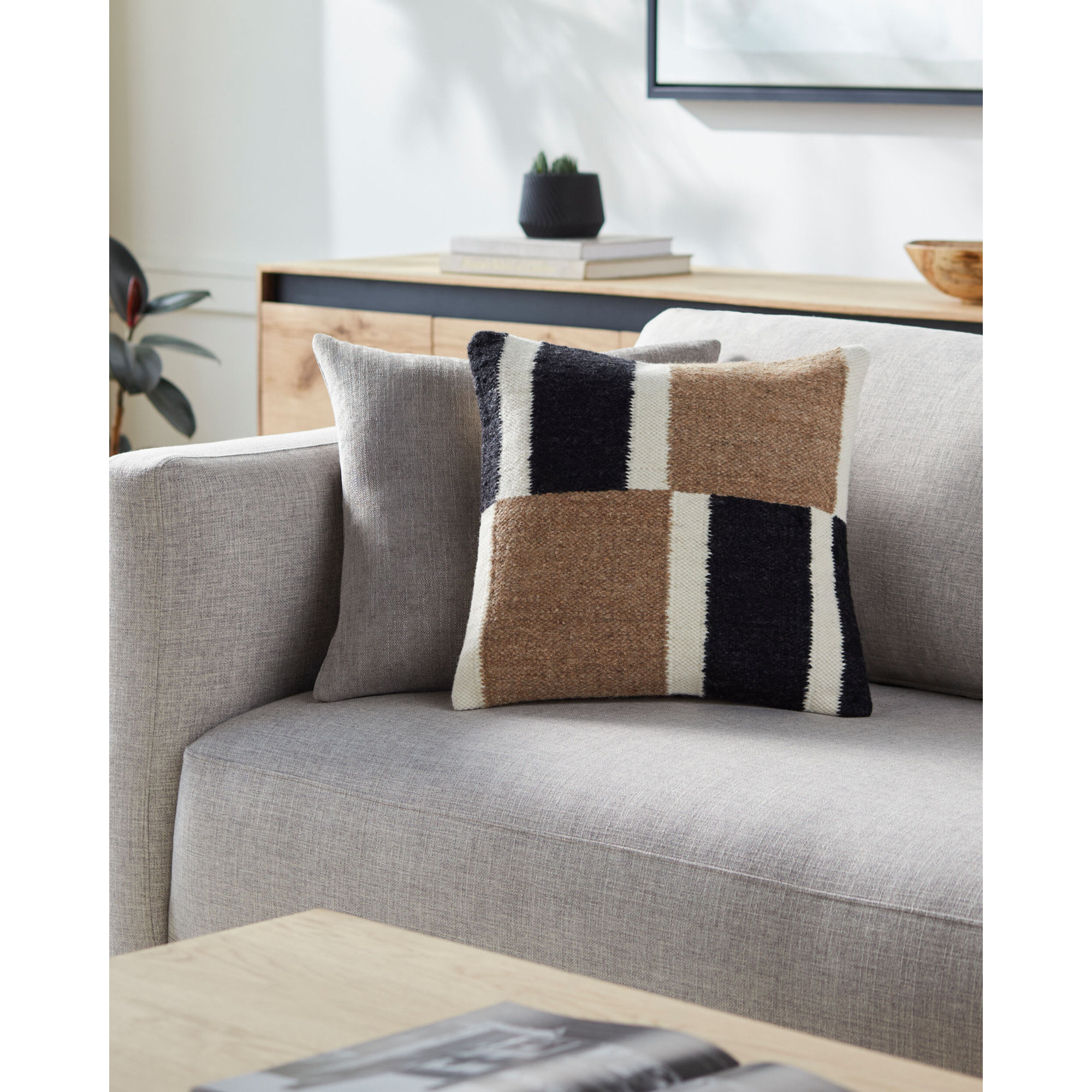 Osmund Accent Pillow, Polyester, 20"H x 20"W