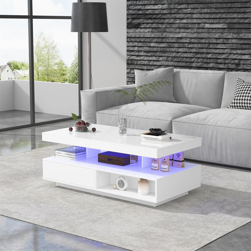 Darshay Coffee Table with Storage