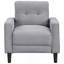 Fauteuil d'appoint rembourré Harvey