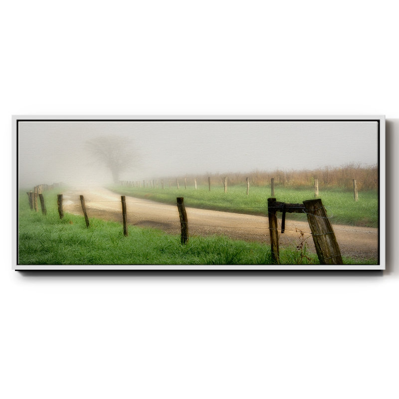 «Around the Bend», toile encadrée, H 8 po x l 20 po