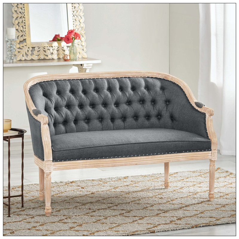 Fauteuil adapté au salon, à la chambre à coucher et à la maison, Gris foncé