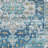 Ducote Washable Teal and Ivory Machine Woven Area Rug-568847915