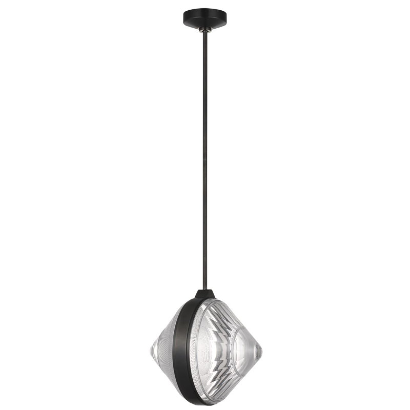 Copper Coast 1 - Light LED Pendant, Bronze