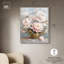 Tender Pink Swirl Canvas Elegant Florals par -937975052-937975057