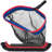 Pool Net And Brush, Fine Mesh Pool Skimmer Net And Heavy Duty Pool Brush Head, Durable Pool Brush & Pool Leaf Net With Aluminum Frame & Handle, Deluxe Pool Cleaning Kit Fit Standard Pool Pole
