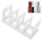 Plastic Book Holder Desktop Book Stand File Book End Decorative Book Organizer Crafted Book Holder