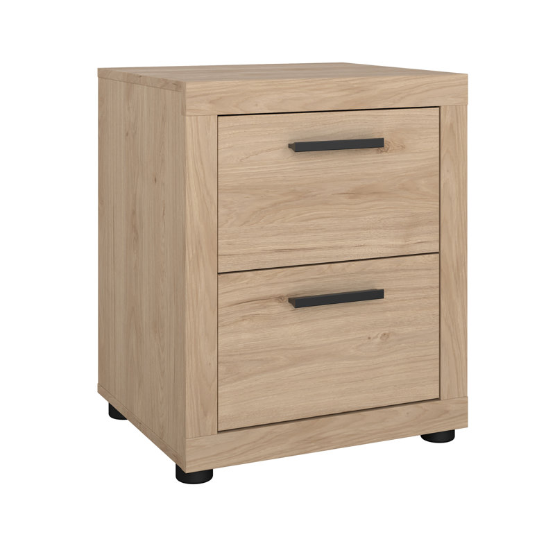 Rorry 2 Drawer Nightstand