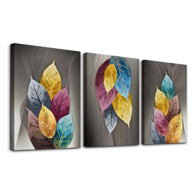 3 Piece Wrapped Canvas Print